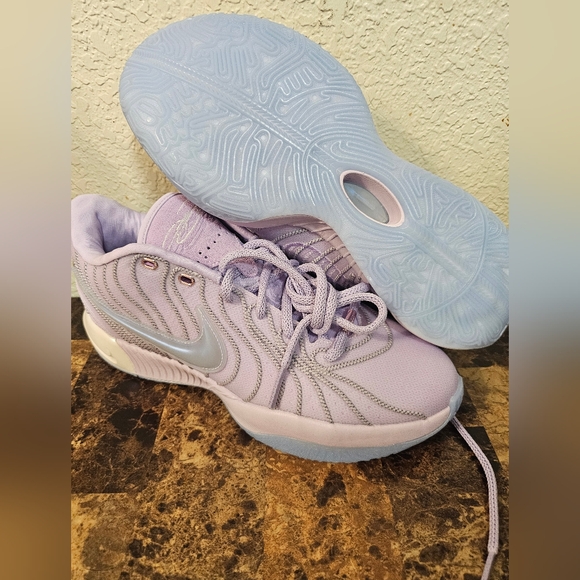 Nike LeBron 21 Men\'s Size 10 Easter Serenity Purple Basketball Shoes HF5353-500